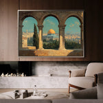 Palestine 098 Canvas Art 60 x 40 cm / Stretched on hidden frame