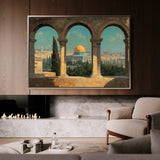 Palestine 098 Canvas Art 60 x 40 cm / Stretched on hidden frame