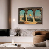 Palestine 098 Canvas Art 60 x 40 cm / Stretched on hidden frame