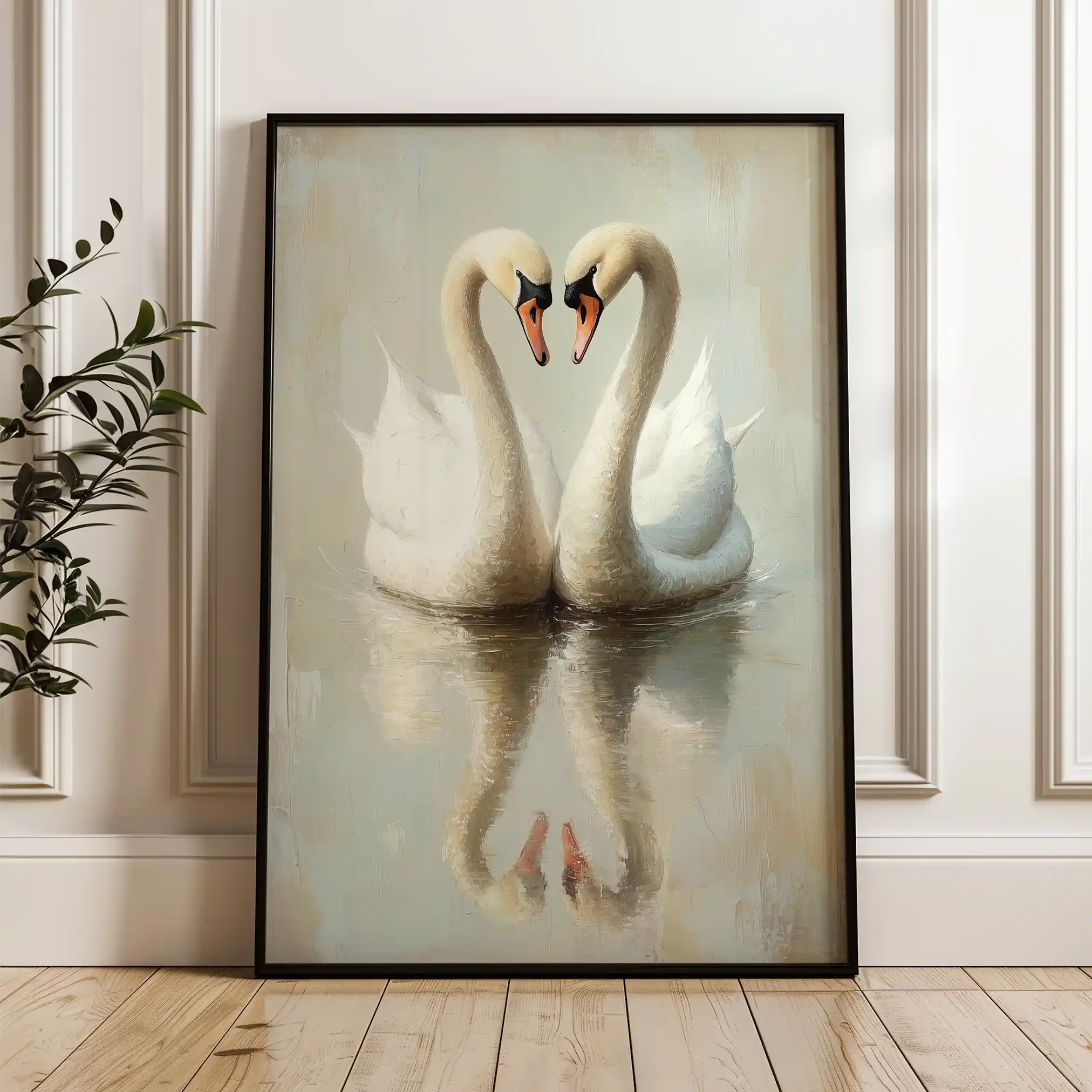 Animals 099 Canvas Art 90 x 60 cm / Stretched on hidden frame