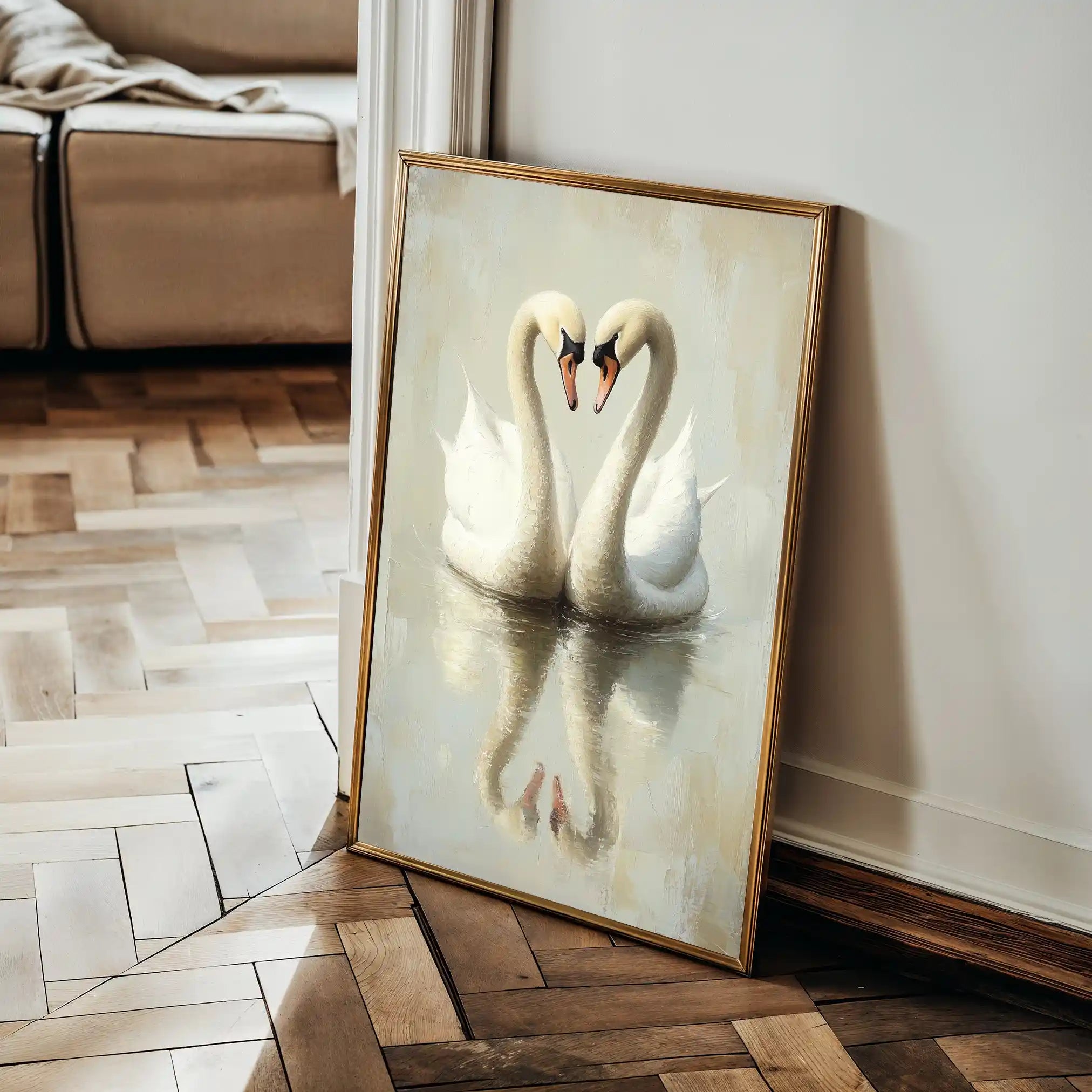Animals 099 Canvas Art 90 x 60 cm / Stretched on hidden frame