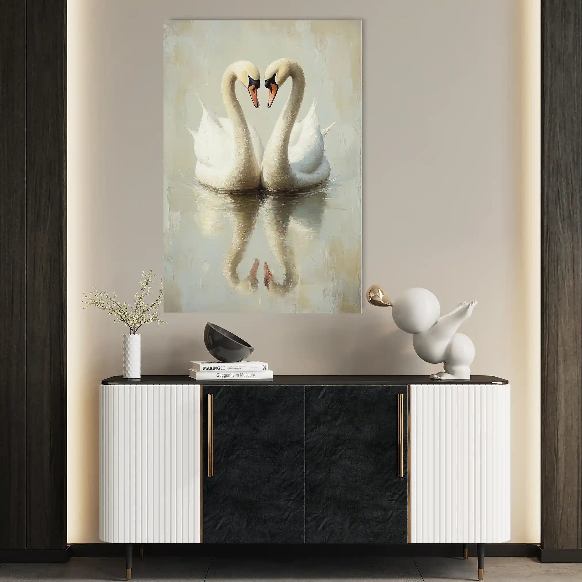 Animals 099 Canvas Art 90 x 60 cm / Stretched on hidden frame