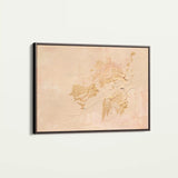 Abstract 099 Canvas Art 60 x 40 cm / Stretched on hidden frame