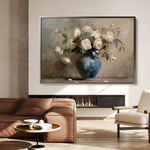 Floral Canvas Wall Art WAD099-F 90 x 60 cm / Stretched on hidden frame