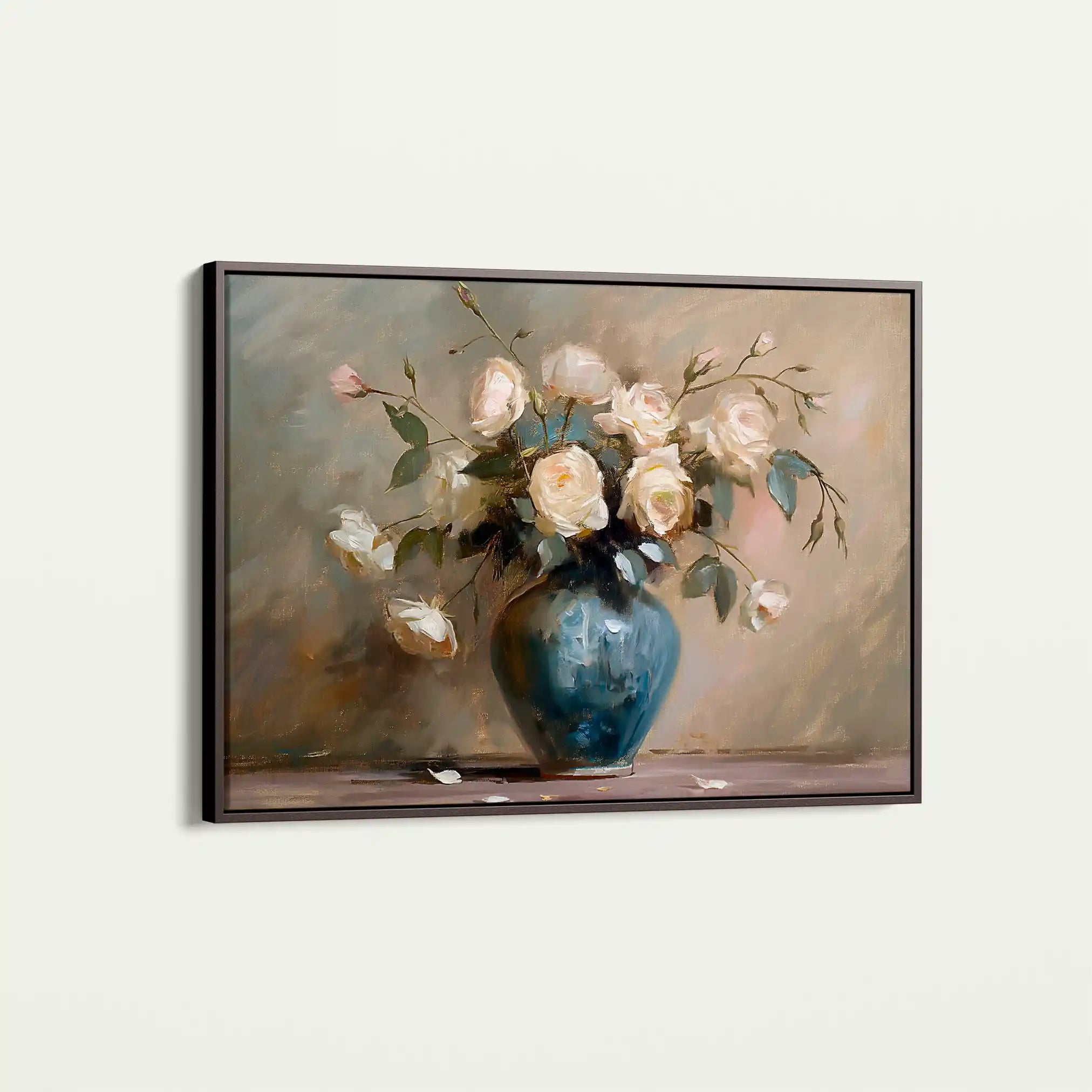 Floral Canvas Wall Art WAD099-F 90 x 60 cm / Stretched on hidden frame