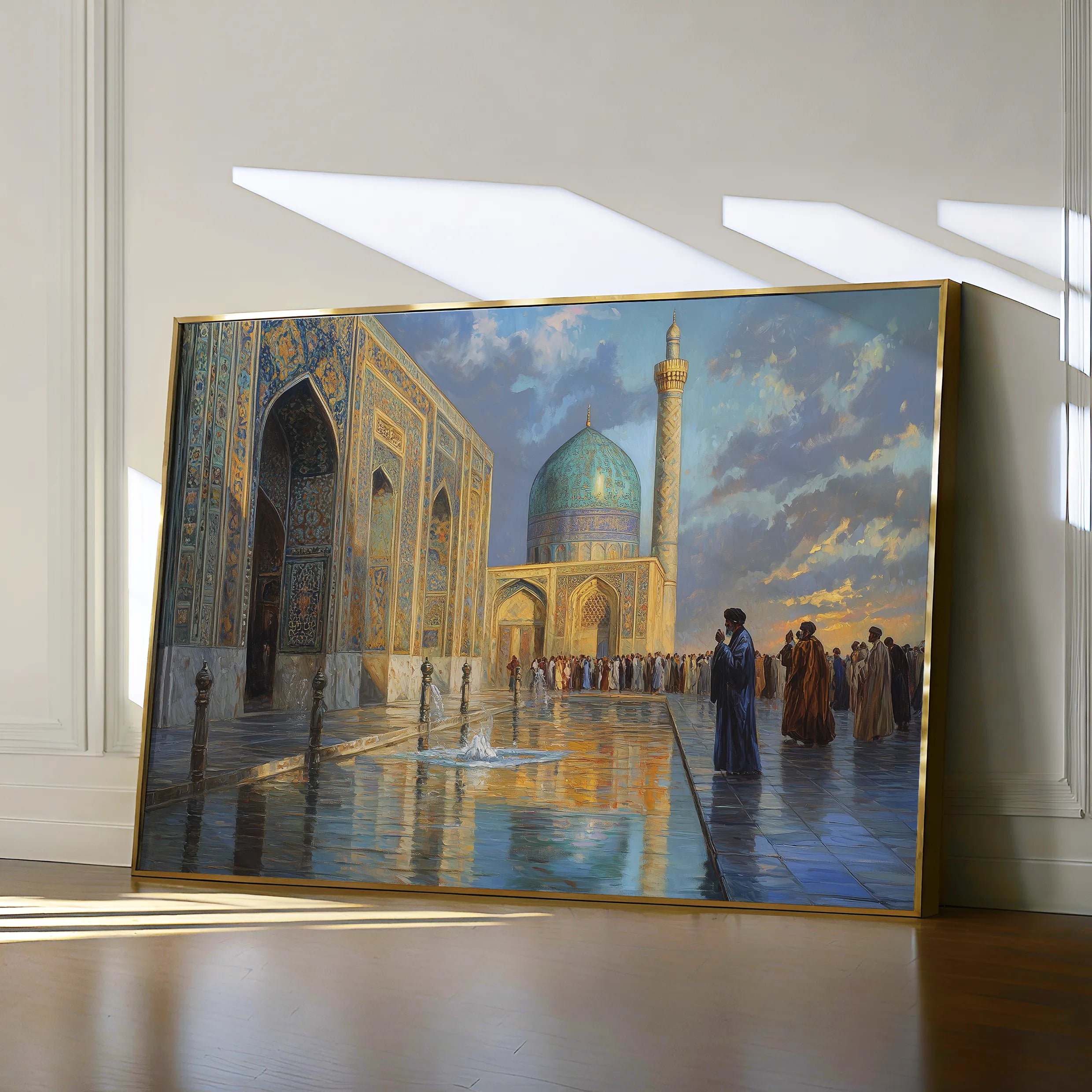 Orientalist Canvas Wall Art WAD099-OR 90 x 60 cm / Stretched on hidden frame