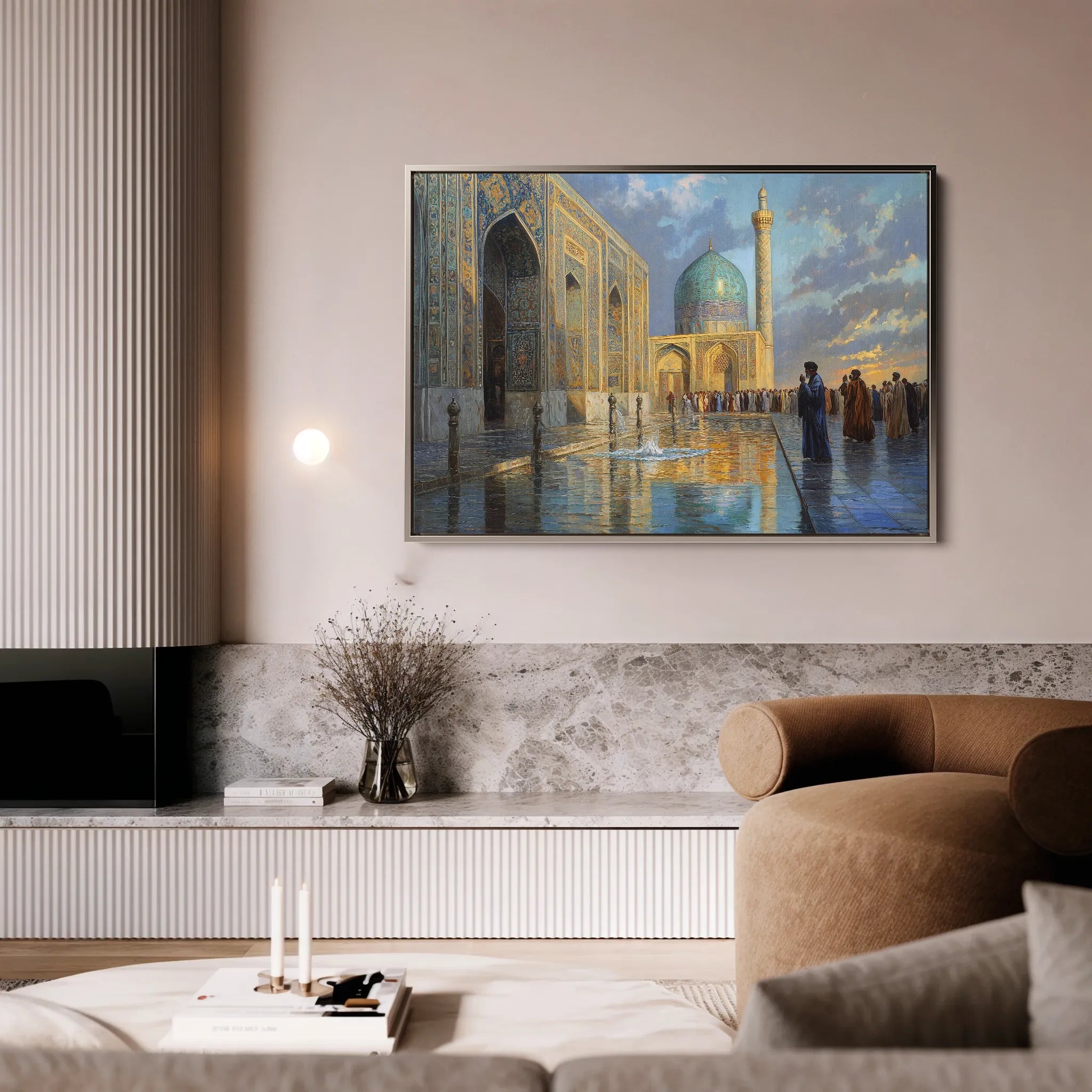 Orientalist Canvas Wall Art WAD099-OR 90 x 60 cm / Stretched on hidden frame