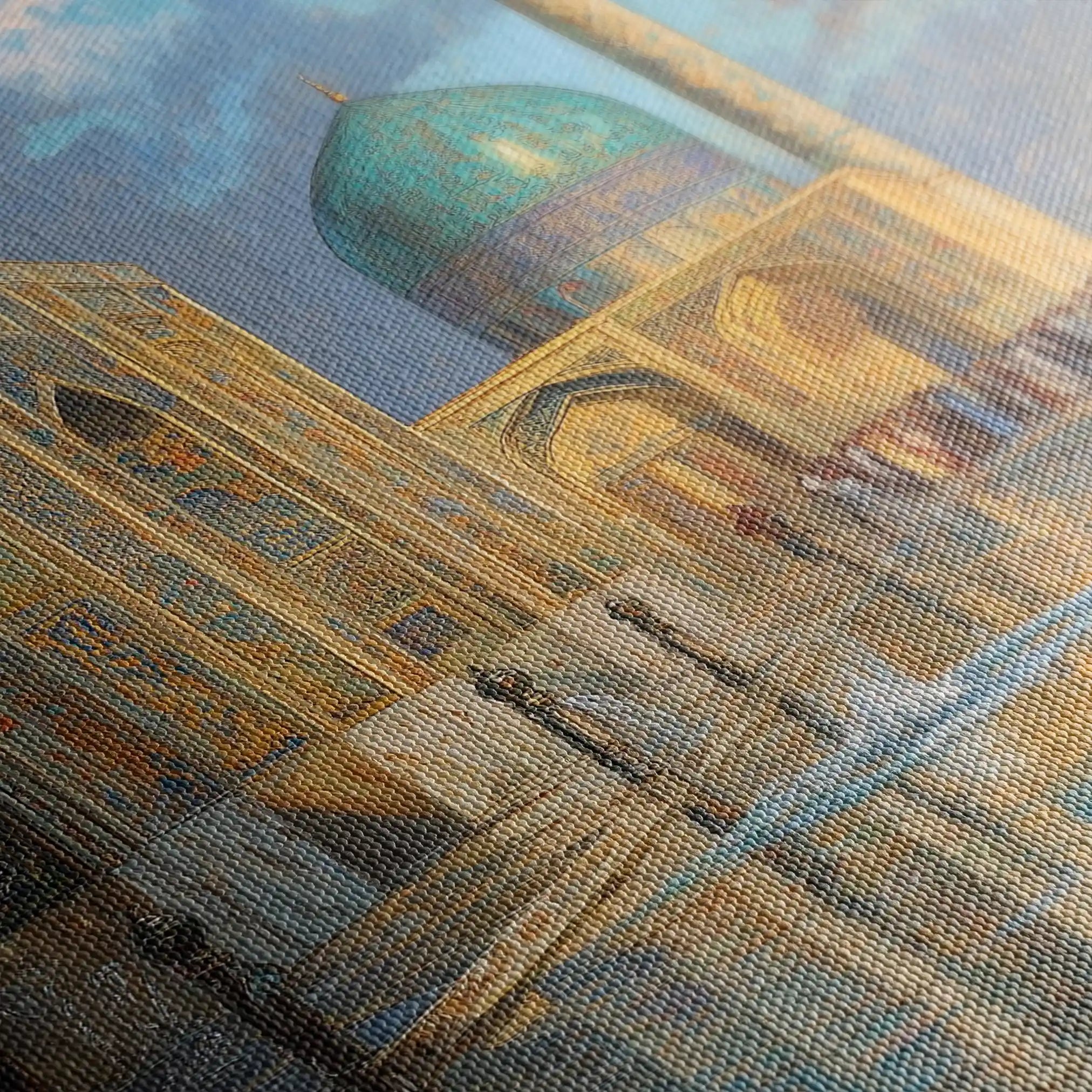 Orientalist 099 Canvas Art 90 x 60 cm / Stretched on hidden frame