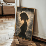 Portrait 099 Canvas Art 90 x 60 cm / Stretched on hidden frame