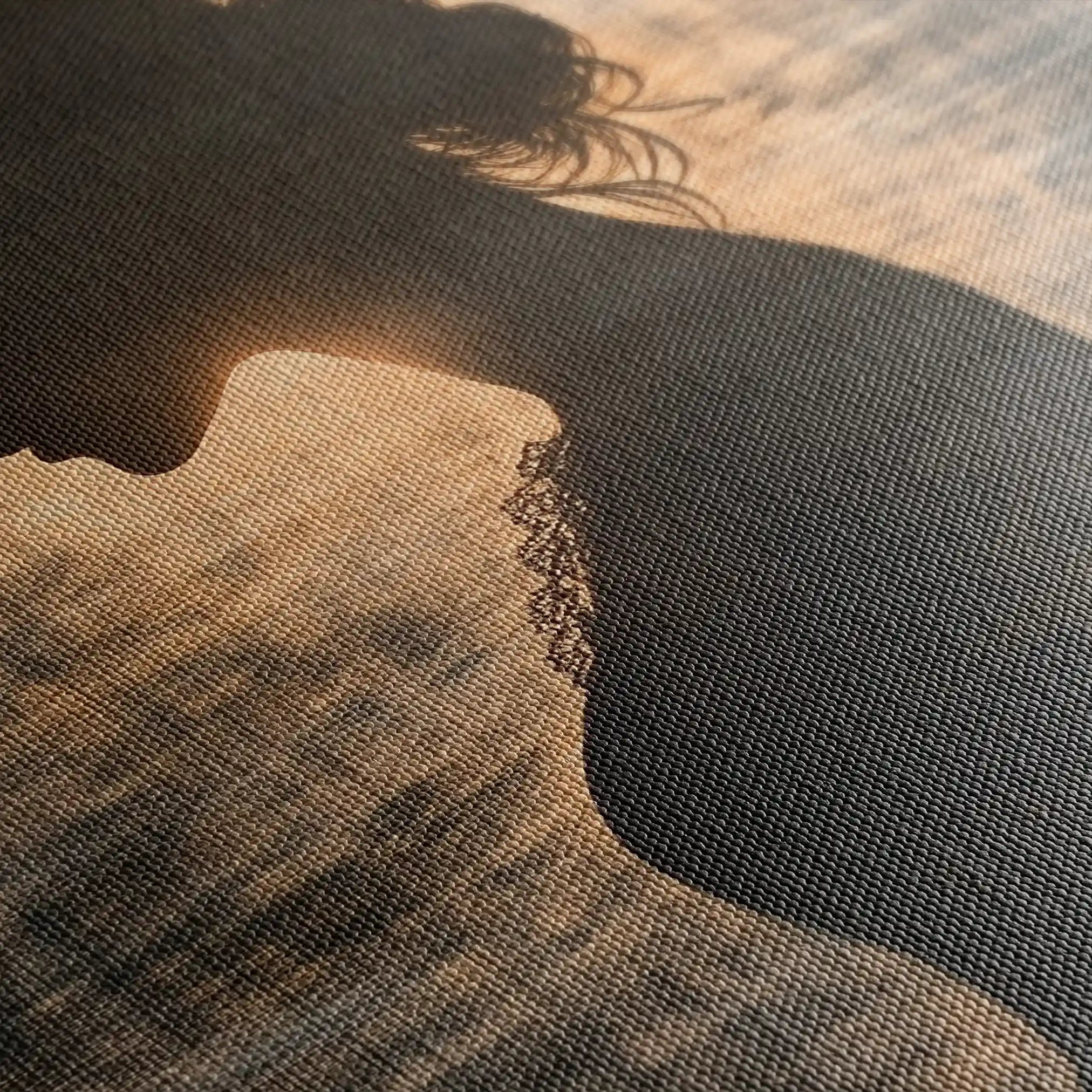 Portrait 099 Canvas Art 90 x 60 cm / Stretched on hidden frame