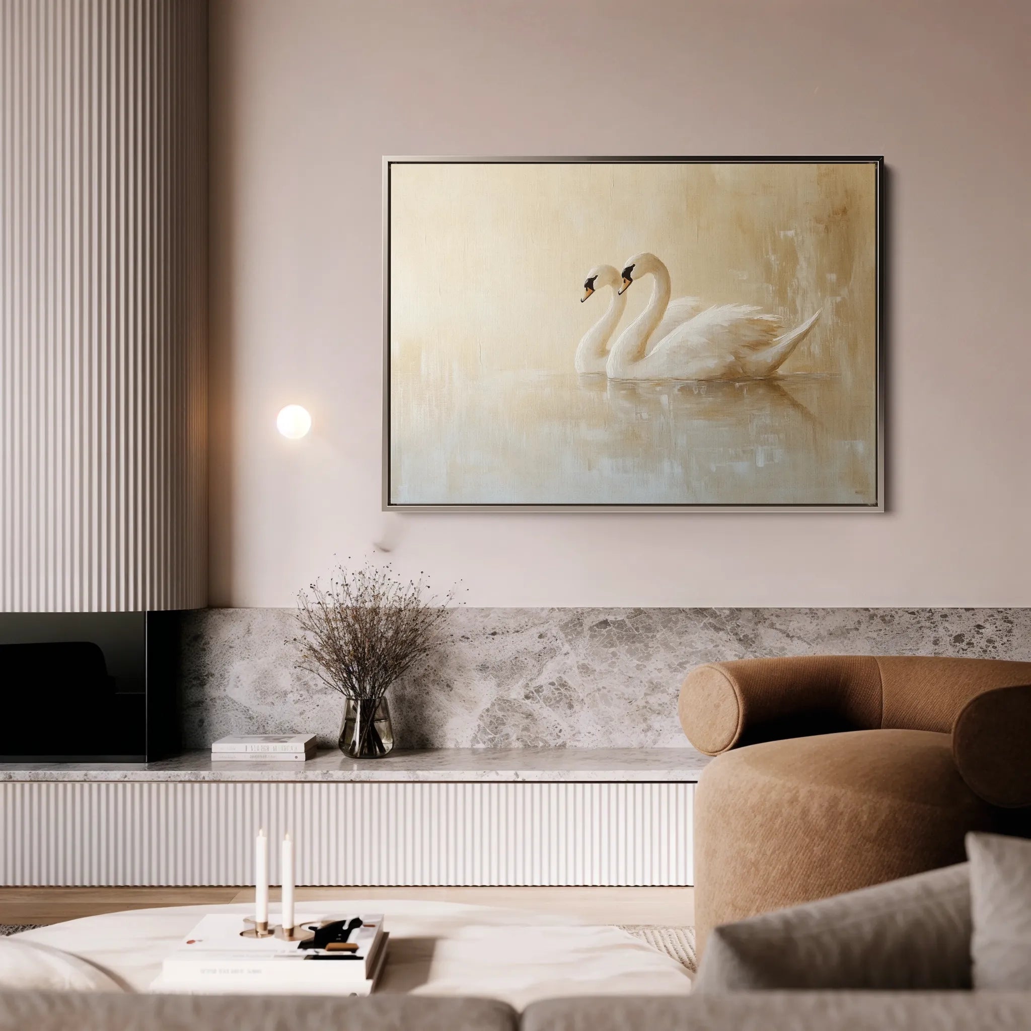 Animals Canvas Wall Art WAD100-AN 90 x 60 cm / Stretched on hidden frame