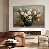 Floral Canvas Wall Art WAD100-F 90 x 60 cm / Stretched on hidden frame