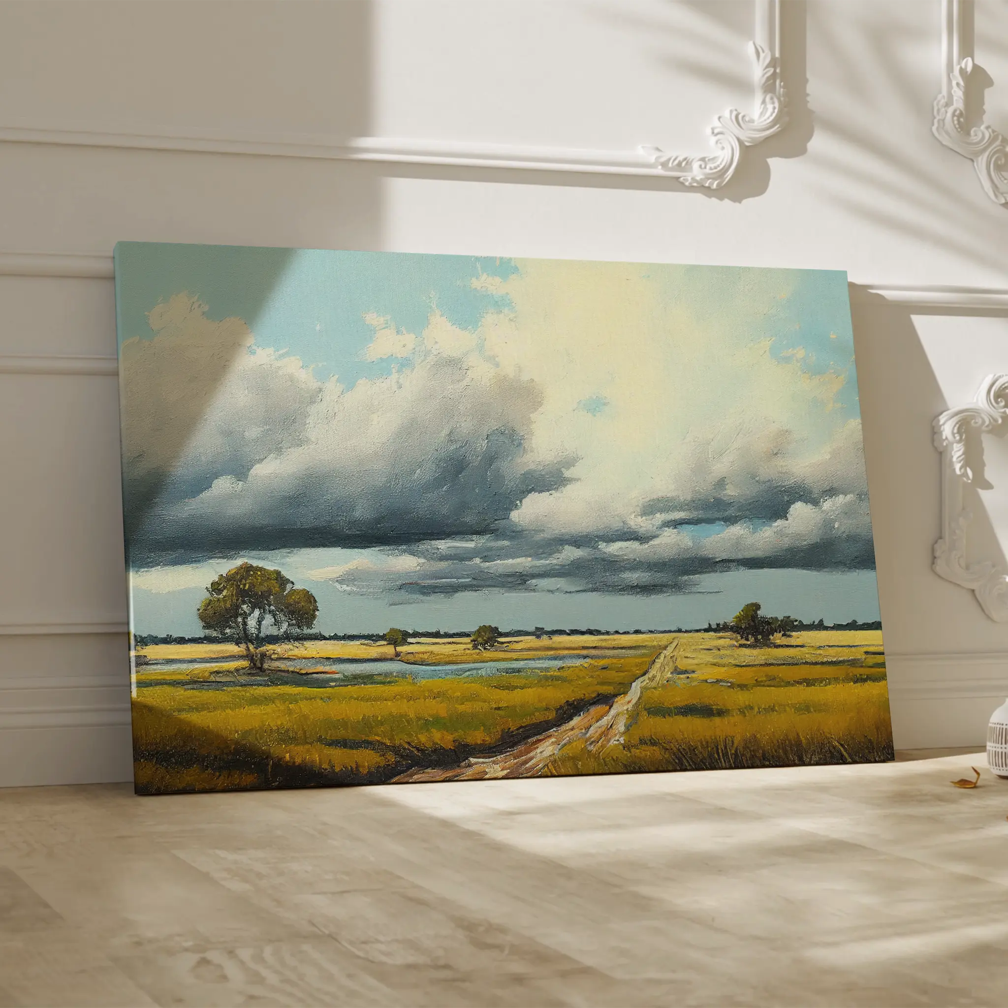 Landscape Canvas Wall Art WAD100-L 90 x 60 cm / Stretched on hidden frame