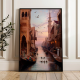 Orientalist 100 Canvas Art 90 x 60 cm / Stretched on hidden frame