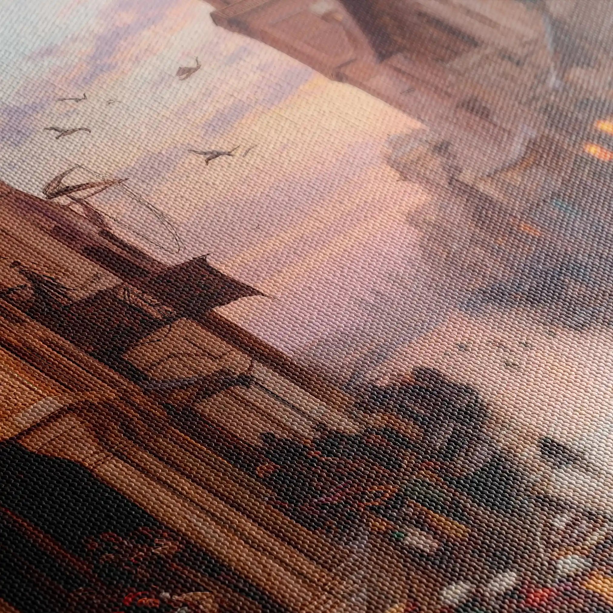 Orientalist 100 Canvas Art 90 x 60 cm / Stretched on hidden frame