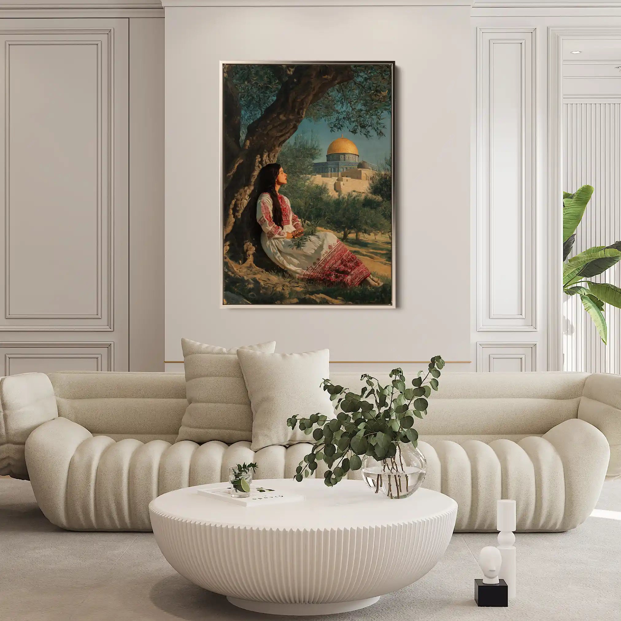 Palestine 100 Canvas Art 60 x 40 cm / Stretched on hidden frame