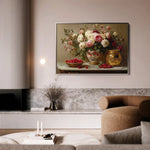 Floral Canvas Wall Art WAD1000-F 90 x 60 cm / Stretched on hidden frame