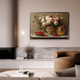 Floral Canvas Wall Art WAD1000-F 90 x 60 cm / Stretched on hidden frame