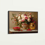 Floral Canvas Wall Art WAD1000-F 90 x 60 cm / Stretched on hidden frame
