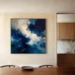 Abstract 1003 Canvas Art 60 x 60 cm / Stretched on hidden frame