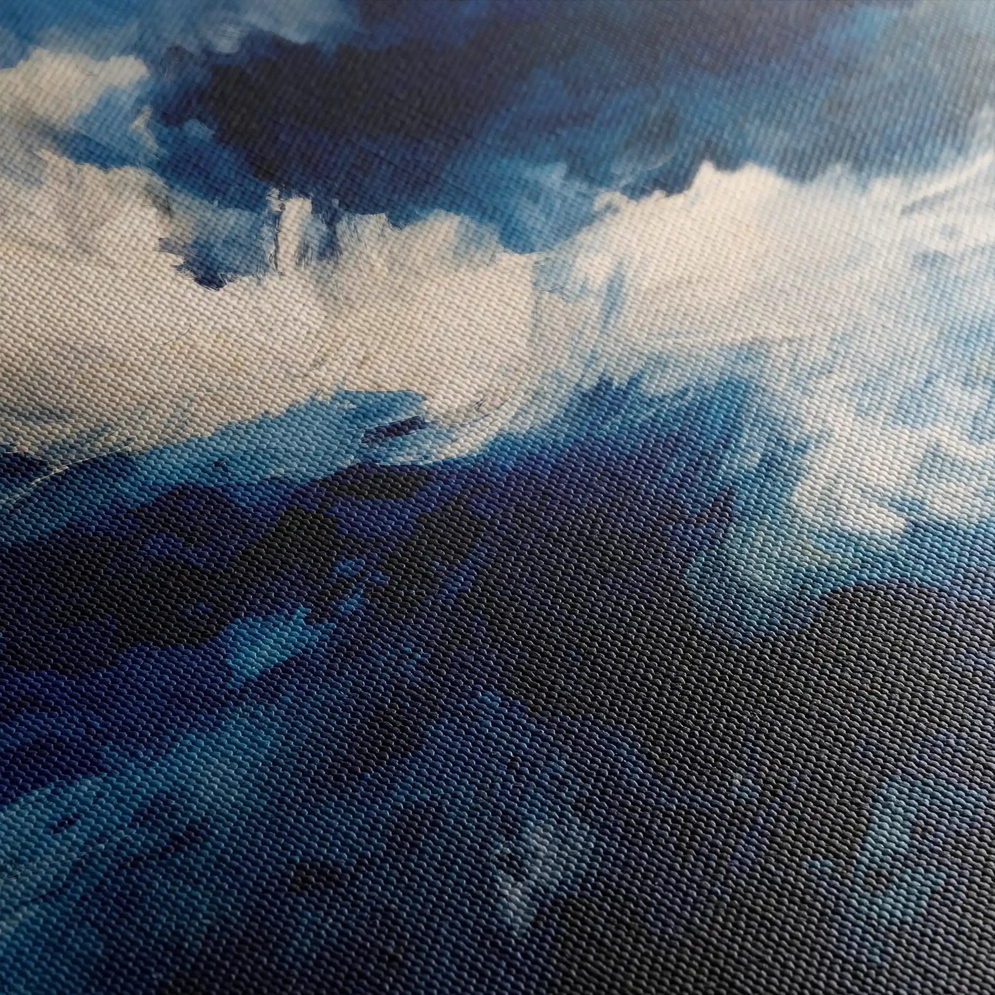 Abstract 1003 Canvas Art 60 x 60 cm / Stretched on hidden frame