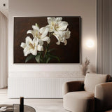 Floral Canvas Wall Art WAD1006-F 90 x 60 cm / Stretched on hidden frame