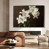 Floral Canvas Wall Art WAD1006-F 90 x 60 cm / Stretched on hidden frame