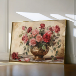 Floral Canvas Wall Art WAD1007-F 90 x 60 cm / Stretched on hidden frame