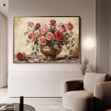Floral Canvas Wall Art WAD1007-F 90 x 60 cm / Stretched on hidden frame