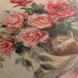 Floral Canvas Wall Art WAD1007-F 90 x 60 cm / Stretched on hidden frame