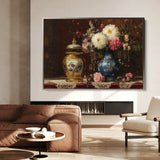 Floral Canvas Wall Art WAD1009-F 90 x 60 cm / Stretched on hidden frame