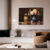 Floral Canvas Wall Art WAD1009-F 90 x 60 cm / Stretched on hidden frame