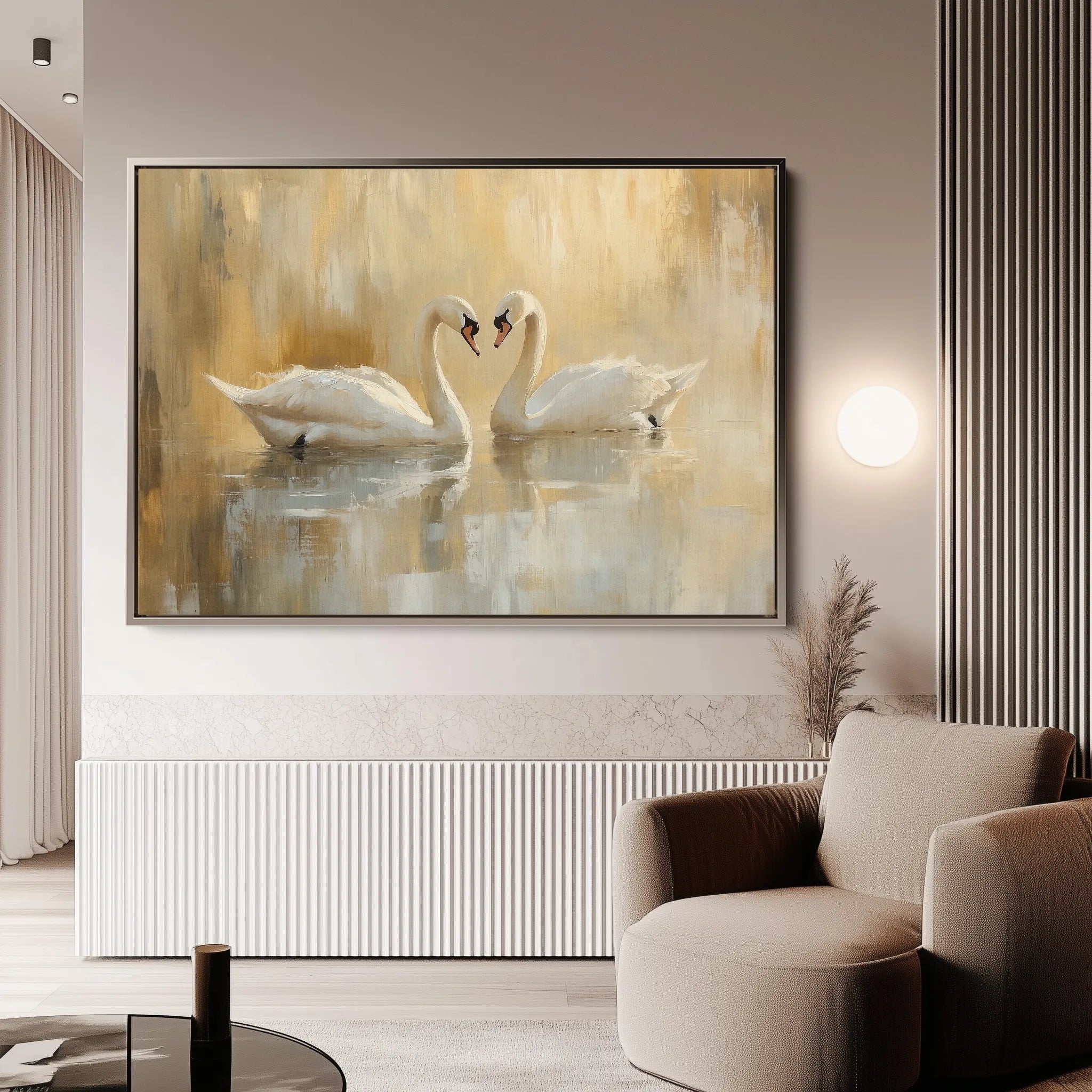Animals Canvas Wall Art WAD101-AN 90 x 60 cm / Stretched on hidden frame