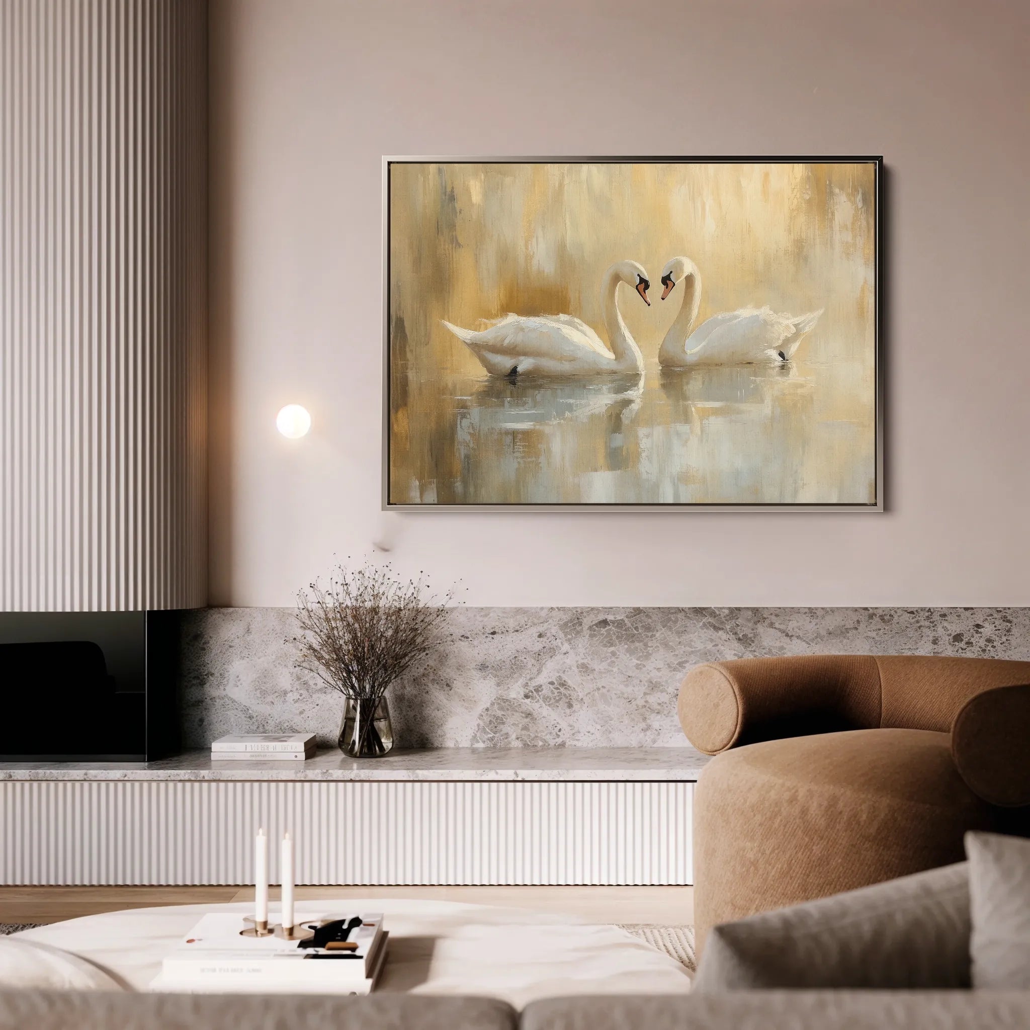 Animals Canvas Wall Art WAD101-AN 90 x 60 cm / Stretched on hidden frame