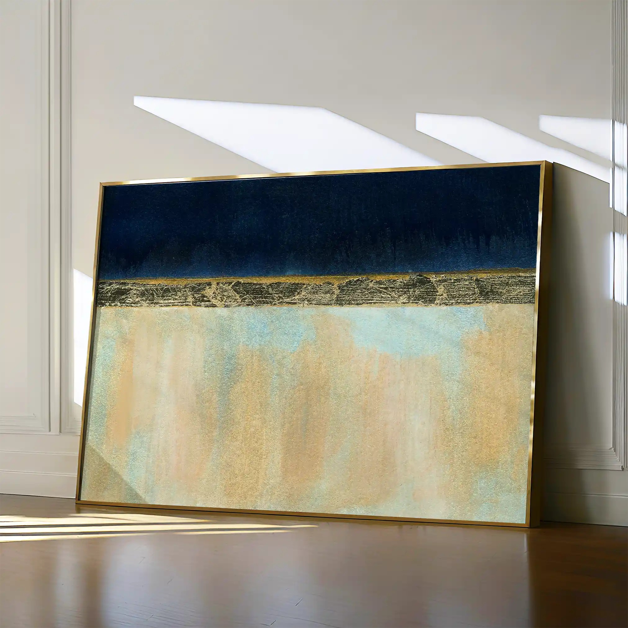 Abstract Canvas Wall Art WAD101-A 90 x 60 cm / Stretched on hidden frame