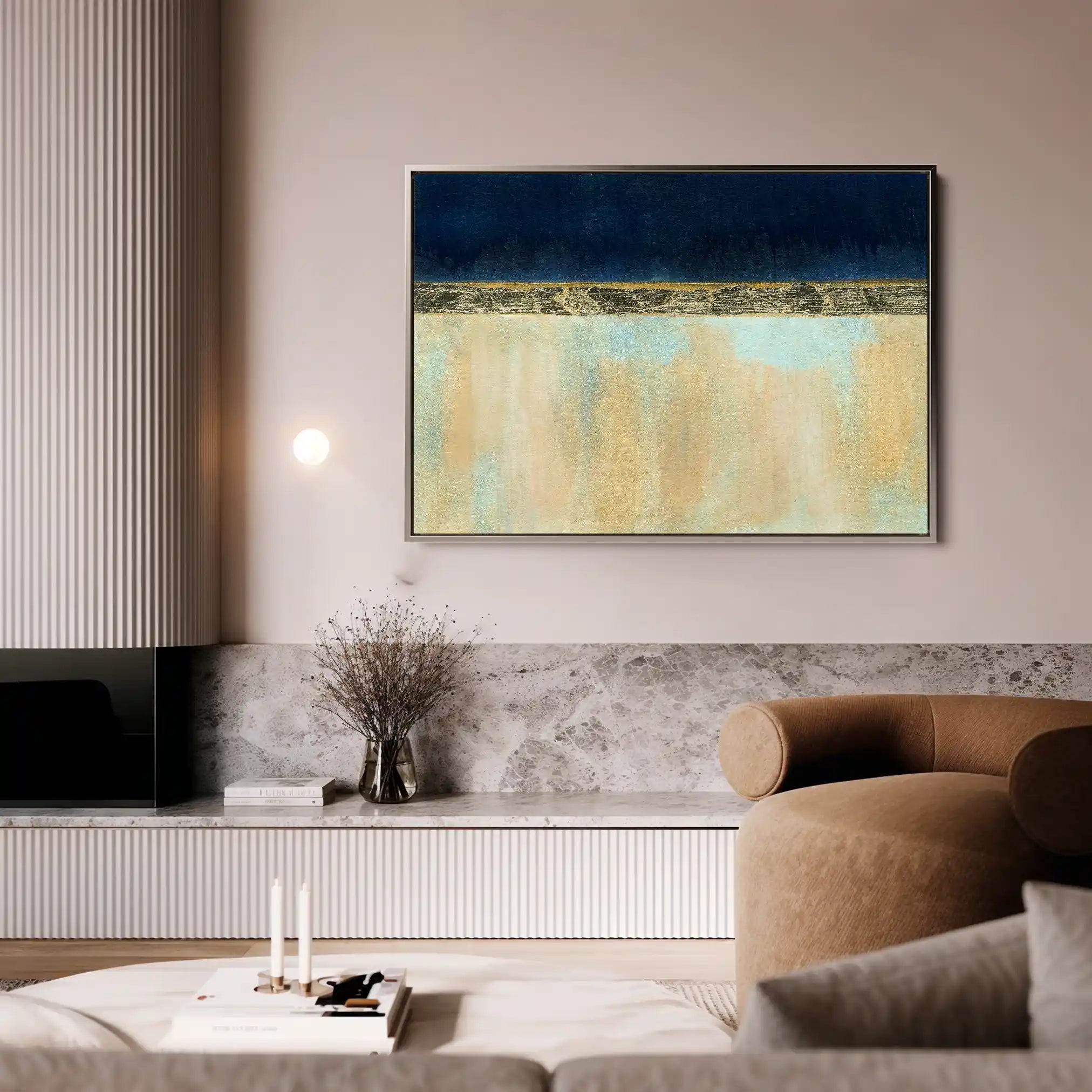 Abstract 101 Canvas Art 60 x 40 cm / Stretched on hidden frame