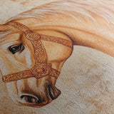 Horses 101 Canvas Art 90 x 60 cm / Stretched on hidden frame