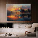 Palestine 101 Canvas Art 60 x 40 cm / Stretched on hidden frame