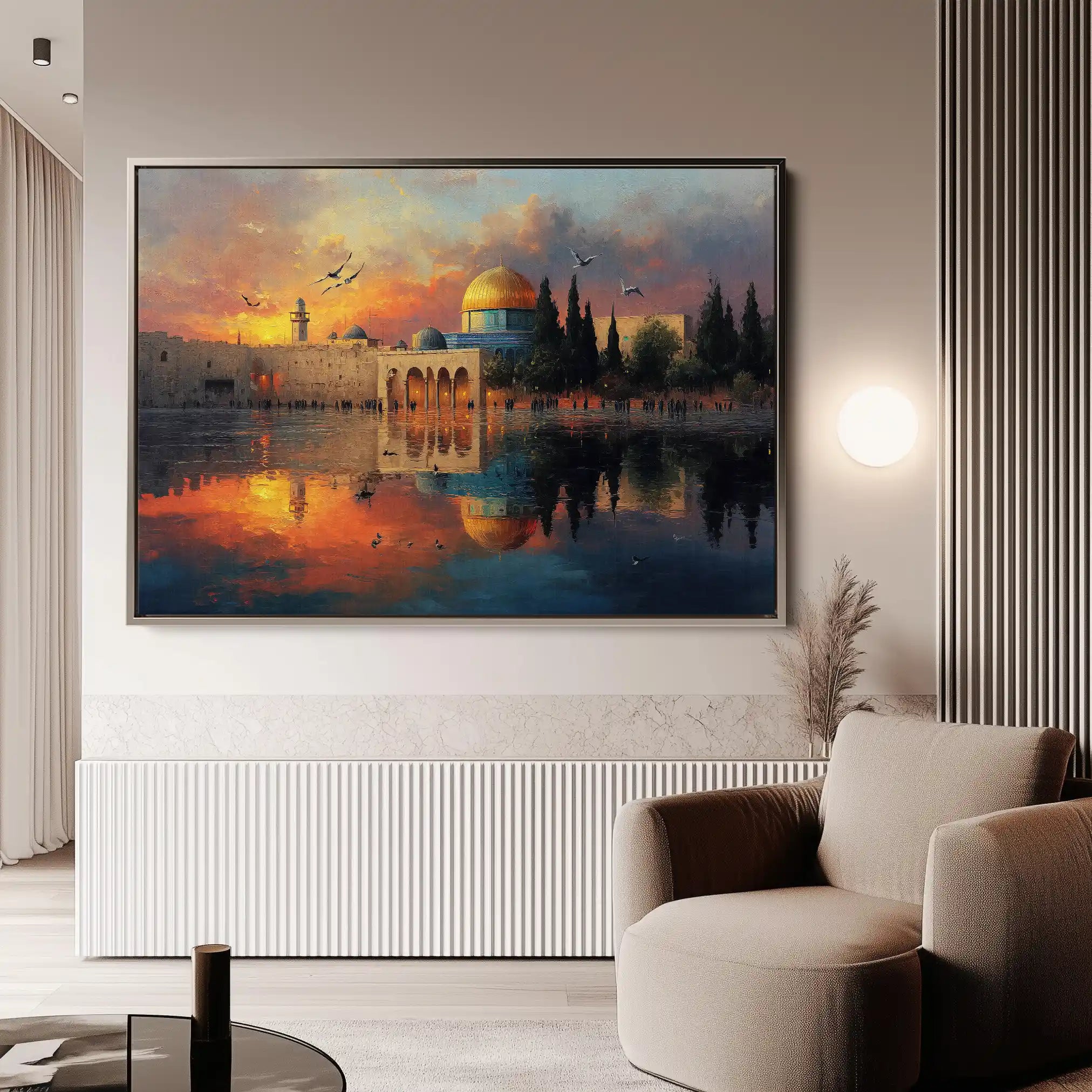 Palestine 101 Canvas Art 60 x 40 cm / Stretched on hidden frame