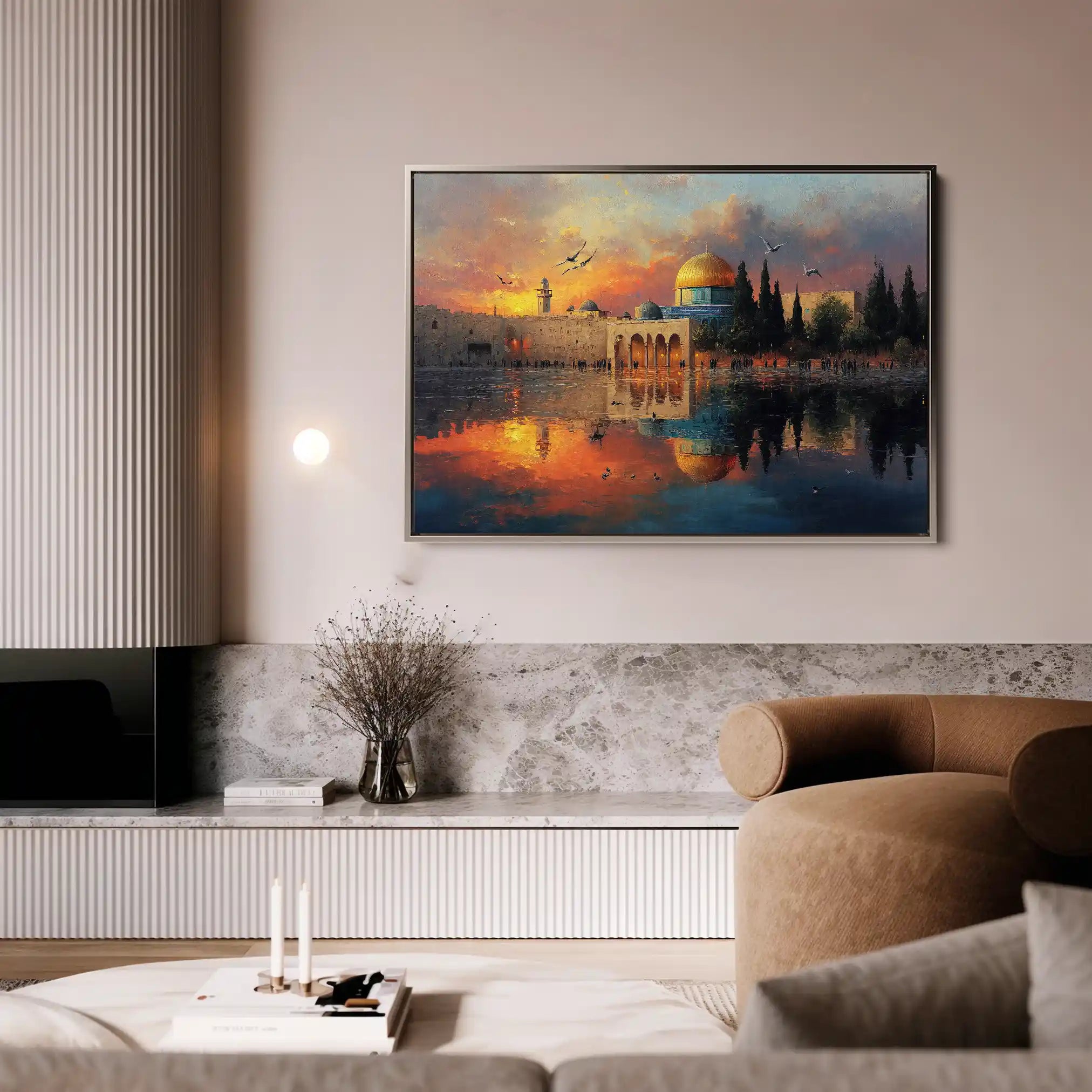 Palestine 101 Canvas Art 60 x 40 cm / Stretched on hidden frame