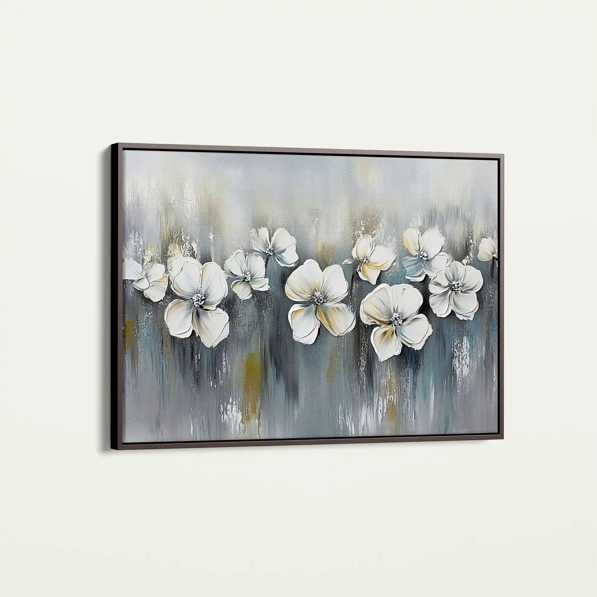 Floral Canvas Wall Art WAD1011-F 90 x 60 cm / Stretched on hidden frame
