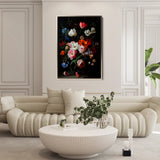 Floral Canvas Wall Art WAD1014-F 90 x 60 cm / Stretched on hidden frame