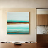 Abstract 1016 Canvas Art 60 x 60 cm / Stretched on hidden frame