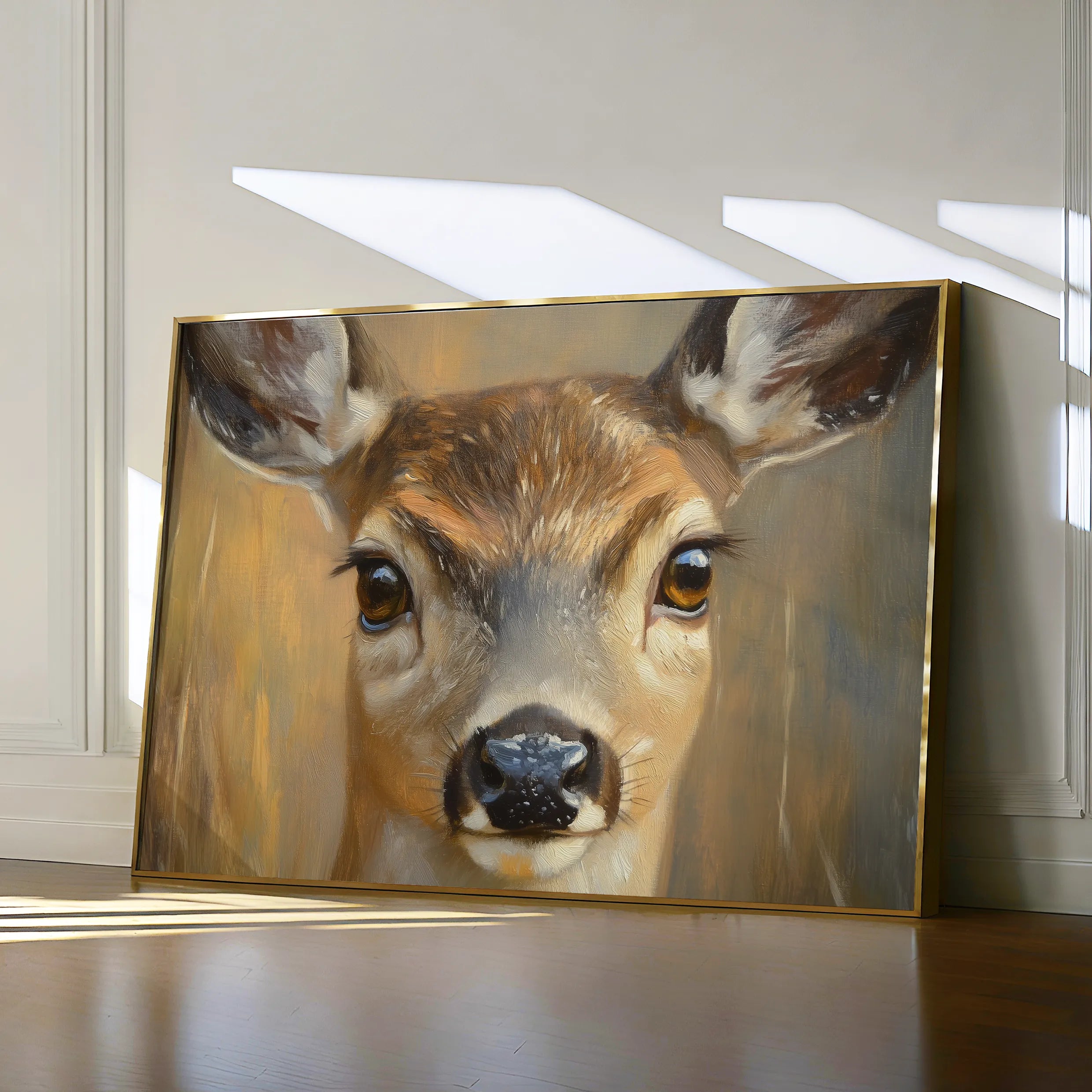 Animals Canvas Wall Art WAD102-AN 90 x 60 cm / Stretched on hidden frame