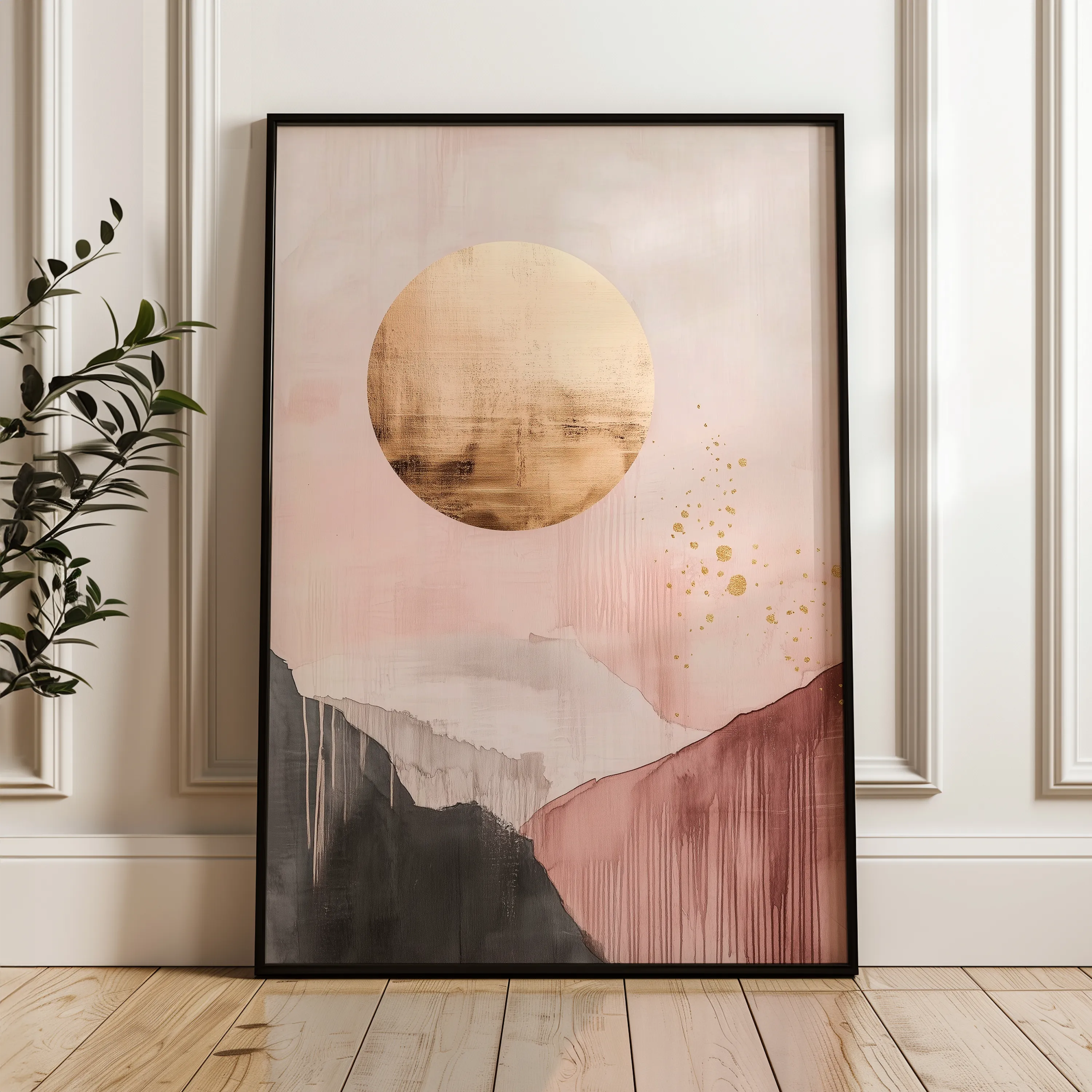 Boho Canvas Wall Art WAD102-BH 90 x 60 cm / Stretched on hidden frame