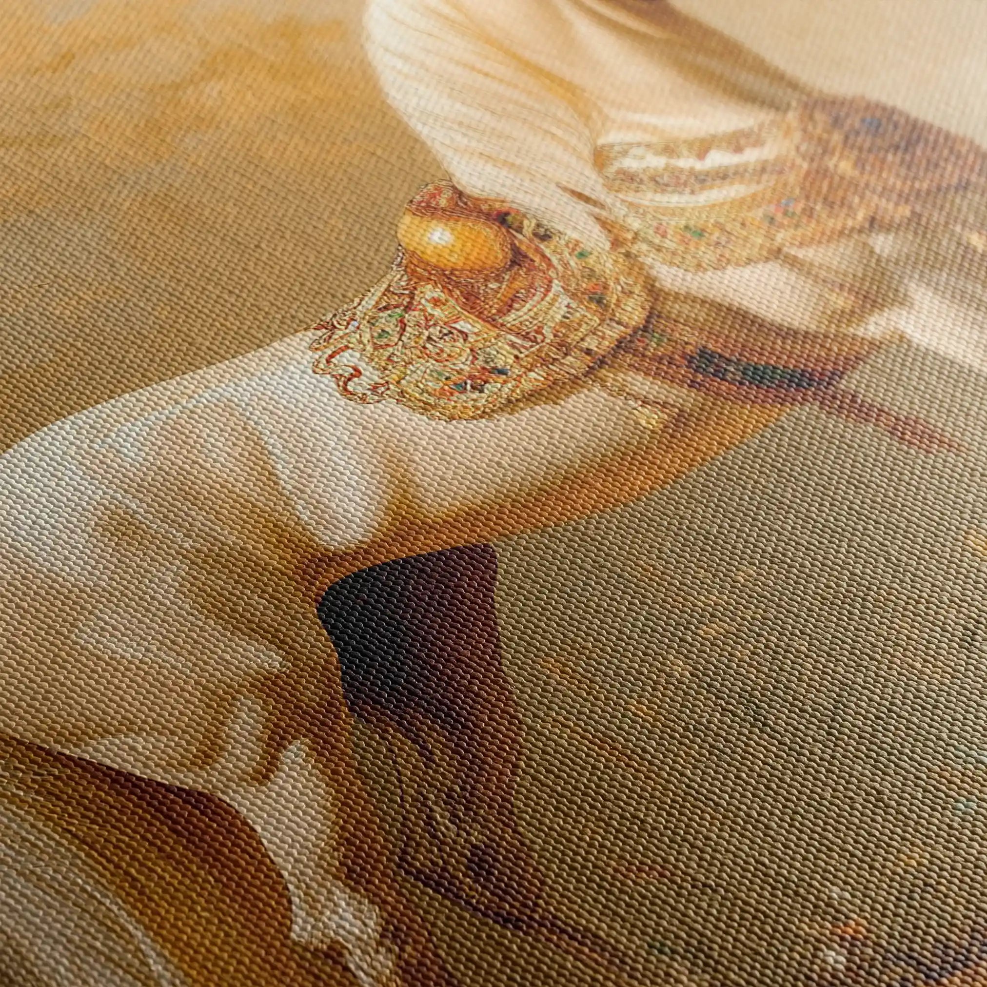 Horses 102 Canvas Art 90 x 60 cm / Stretched on hidden frame