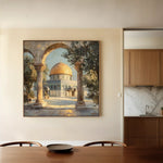 Palestine 102 Canvas Art 60 x 60 cm / Stretched on hidden frame
