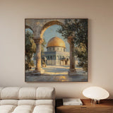 Palestine 102 Canvas Art 60 x 60 cm / Stretched on hidden frame