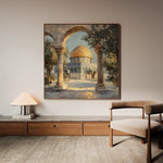 Palestine 102 Canvas Art 60 x 60 cm / Stretched on hidden frame