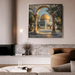Palestine 102 Canvas Art 60 x 60 cm / Stretched on hidden frame